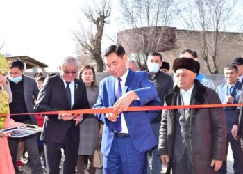 САУРАН АУДАНЫНДА КӨПСАЛАЛЫ СПОРТ КЕШЕНІ АШЫЛДЫ