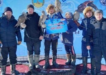 ТҮРКІСТАН ОБЛЫСЫНЫҢ ҚҰСБЕГІЛЕРІ 2 АЛТЫН, 1 КҮМІС МЕДАЛЬ ОЛЖАЛАДЫ