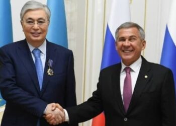 ҚАСЫМ-ЖОМАРТ ТОҚАЕВ «ДУСЛЫК» ОРДЕНІМЕН НАГРАДТАЛДЫ