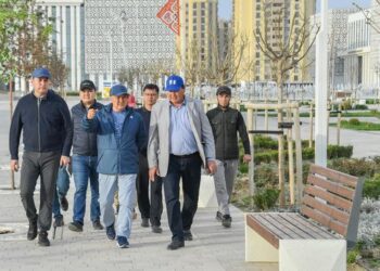 ТҮРКІСТАНДА САКУРА МЕН МАГНОЛИЯ АҒАШЫ ГҮЛДЕДІ