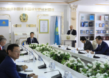 Мемлекеттік рәміздер мен ведомстволық және оларға теңестірілген өзге де наградалар геральдикасы мәселелері жөніндегі республикалық комиссияның отырысы өтті