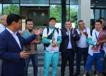  ШЫМКЕНТТЕ XXIV-СУРДЛИМПИАДА ОЙЫНДАРЫНЫҢ КҮМІС ЖҮЛДЕГЕРІН КҮТІП АЛДЫ.