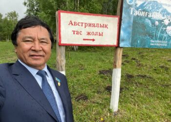 “АЙҒАҚ” ТЕЛЕАРНАСЫНЫҢ ТҮСІРІЛІМ ТОБЫ “АУСТРИЯ ЖОЛЫНАН” ӨТТІ