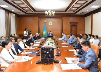 ШЫМКЕНТ ҚАЛАСЫНЫҢ ӘКІМІ БЕЛСЕНДІЛЕРМЕН БАС ҚОСТЫ