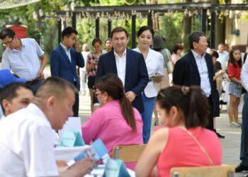 ШЫМКЕНТТЕ  БОС ЖҰМЫС ОРЫНДАРЫ ЖӘРМЕҢКЕСІ ӨТТІ