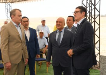 ТҮРКІСТАН ОБЛЫСЫНДА ТМД ЕЛДЕРІНДЕ БАЛАМАСЫ ЖОҚ БУ-ГАЗДЫ ҚОНДЫРҒЫСЫНЫҢ ІРГЕТАСЫ ҚАЛАНДЫ