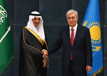 МЕМЛЕКЕТ БАСШЫСЫ ИСЛАМ ДАМУ БАНКІНІҢ ПРЕЗИДЕНТІ МҰХАММЕД СУЛЕЙМАН ӘЛ-ДЖАССЕРДІ ҚАБЫЛДАДЫ