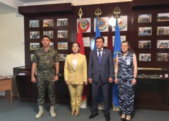 СЕНАТОР ІС-САПАРМЕН ШЫМКЕНТКЕ КЕЛДІ