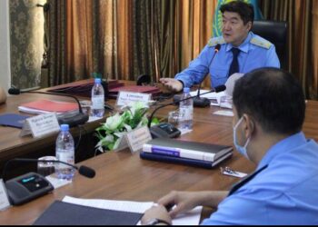 ТҮРКІСТАН ОБЛЫСЫНЫҢ ПРОКУРАТУРАСЫ ҚАДАҒАЛАУ ҚЫЗМЕТІНІҢ НӘТИЖЕСІН АЛҚА МӘЖІЛІСТЕ ҚАРАДЫ