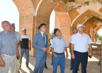 ОРДАБАСЫДАҒЫ «ИШАН БАЗАР» МЕШІТІНЕ НАЗАР АУДАРЫЛАДЫ