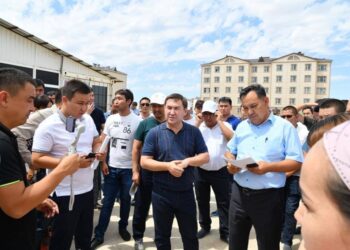 ҚАЛА ӘКІМІ ТҰРҒЫНДАРМЕН КЕЗДЕСТІ