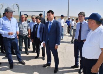 ДАРХАН САТЫБАЛДЫ «ҚАПШАҒАЙ» СУ ҚОЙМАСЫН ЖӨНДЕУ ЖҰМЫСТАРЫМЕН ТАНЫСТЫ