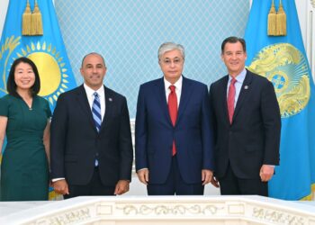 ҚАСЫМ-ЖОМАРТ ТОҚАЕВ АҚШ КОНГРЕСІ ӨКІЛДЕР ПАЛАТАСЫНЫҢ ДЕЛЕГАЦИЯСЫН ҚАБЫЛДАДЫ