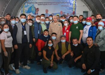 ҚАСЫМ-ЖОМАРТ ТОҚАЕВ ӘУЛИЕКӨЛ АУЫЛЫНДАҒЫ ЗАРДАП ШЕККЕН АЗАМАТТАРМЕН ЖӘНЕ ЕРІКТІЛЕРМЕН КЕЗДЕСТІ.