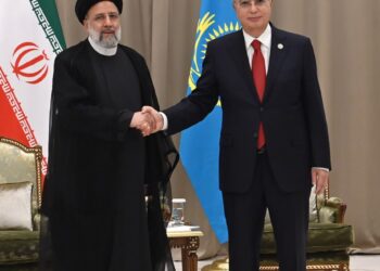 МЕМЛЕКЕТ БАСШЫСЫ ИРАН ПРЕЗИДЕНТІ ИБРАХИМ РАИСИМЕН КЕЗДЕСТІ