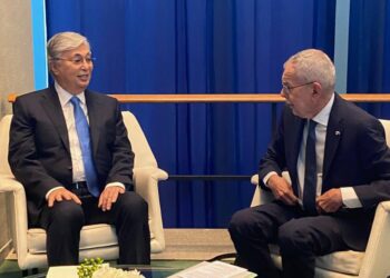 ҚАСЫМ-ЖОМАРТ ТОҚАЕВ АВСТРИЯ ПРЕЗИДЕНТІ АЛЕКСАНДР ВАН ДЕР БЕЛЛЕНМЕН КЕЛІССӨЗ ЖҮРГІЗДІ