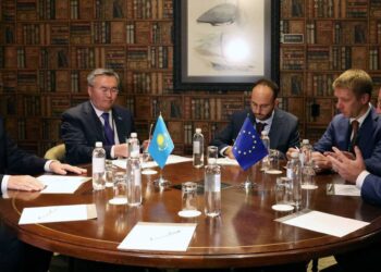 ҚАСЫМ-ЖОМАРТ ТОҚАЕВ ЕУРОПАЛЫҚ КЕҢЕСТІҢ ПРЕЗИДЕНТІ ШАРЛЬ МИШЕЛЬМЕН КЕЗДЕСТІ