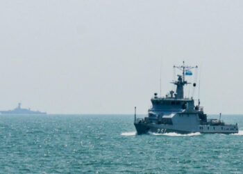 ӘСКЕРИ ТЕҢІЗШІЛЕР КАСПИЙ ТЕҢІЗІНЕ ЖОРЫҚ ЖАСАДЫ