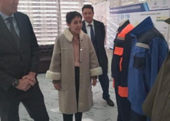 Т. ДҮЙСЕНОВА ПРЕЗИДЕНТ ЖОЛДАУЫН ІСКЕ АСЫРУ ЖӨНІНДЕ ҚАЛАДАҒЫ ӨНДІРІС ОРНЫНДА КЕЗДЕСУ ӨТКІЗДІ