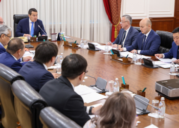 ӘЛИХАН СМАЙЫЛОВ ЭКОНОМИКАНЫ ДЕМОНОПОЛИЗАЦИЯЛАУ ЖӨНІНДЕГІ КОМИССИЯНЫҢ ОТЫРЫСЫН ӨТКІЗДІ