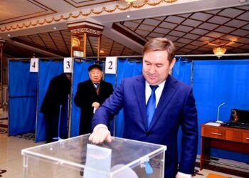 ШЫМКЕНТ ҚАЛАСЫНЫҢ ӘКІМІ МҰРАТ ӘЙТЕНОВ ТЕ ӨЗ ТАҢДАУЫН ЖАСАДЫ