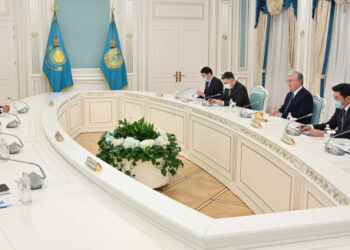 ПРЕЗИДЕНТ SHELL КОМПАНИЯСЫНЫҢ БАСШЫЛЫҒЫМЕН КЕЗДЕСТІ