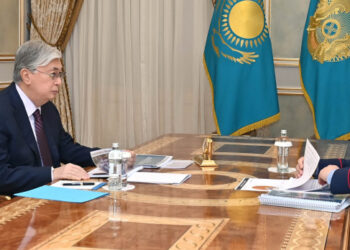 МЕМЛЕКЕТ БАСШЫСЫ ІШКІ ІСТЕР МИНИСТРІ МАРАТ АХМЕТЖАНОВТЫ ҚАБЫЛДАДЫ