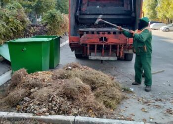 ШЫМКЕНТТЕ КҮЗГІ ТАЗАЛЫҚ ЖҰМЫСТАРЫ ЖАЛҒАСУДА