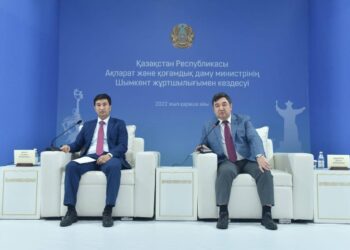 МИНИСТР ШЫМКЕНТ ЖҰРТШЫЛЫҒЫМЕН ЖҮЗДЕСТІ