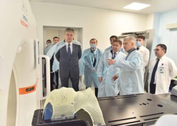 ОНКОЛОГИЯЛЫҚ ОРТАЛЫҚҚА ЖАҢА АППАРАТ ОРНАТЫЛАДЫ