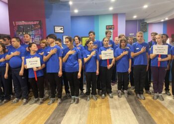 СПОРТҚА БЕЙІМ ЕРЕКШЕ БАЛАЛАР БОУЛИНГ ТУРНИРІНЕ ҚАТЫСТЫ⁣⁣⠀