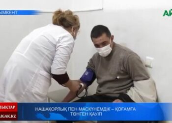 НАШАҚОРЛЫҚ ПЕН МАСКҮНЕМДІК — ҚОҒАМҒА ТӨНГЕН ҚАУІП