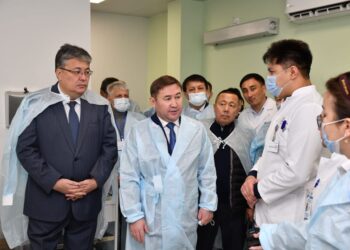 ОРТА АЗИЯДА ТЕҢДЕСІ ЖОҚ ҚҰРЫЛҒЫ ОНКОЛОГИЯЛЫҚ ОРТАЛЫҚҚА ОРНАТЫЛДЫ