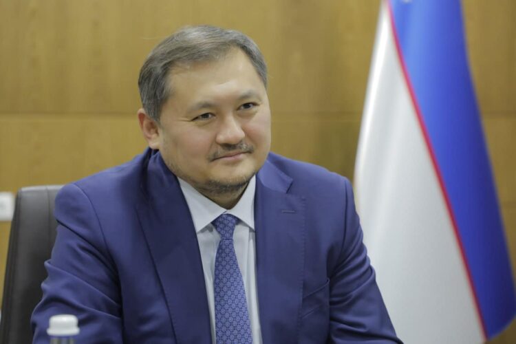 САЯСАТ НҰРБЕК ӨЗБЕКСТАН РЕСПУБЛИКАСЫНЫҢ ИННОВАЦИЯЛЫҚ ДАМУ МИНИСТРІМЕН КЕЗДЕСТІ