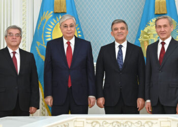 МЕМЛЕКЕТ БАСШЫСЫ ОРТАЛЫҚ АЗИЯ МЕДИА ФОРУМЫНЫҢ ҚАТЫСУШЫЛАРЫМЕН КЕЗДЕСТІ