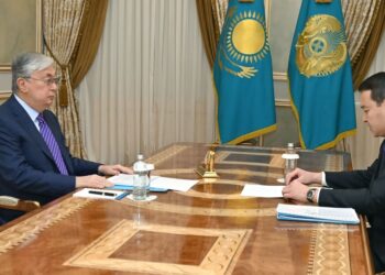 МЕМЛЕКЕТ БАСШЫСЫ ПРЕМЬЕР-МИНИСТР ӘЛИХАН СМАЙЫЛОВТЫ ҚАБЫЛДАДЫ