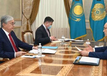 МЕМЛЕКЕТ БАСШЫСЫ ҰЛТТЫҚ БАНК ТӨРАҒАСЫ ҒАЛЫМЖАН ПІРМАТОВТЫ ҚАБЫЛДАДЫ