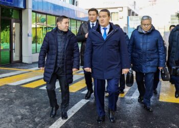 ӘЛИХАН СМАЙЫЛОВ ШЫМКЕНТ ӘУЕЖАЙЫНЫҢ ЖАҢА ТЕРМИНАЛЫНЫҢ ҚҰРЫЛЫСЫН ЖЕДЕЛДЕТУДІ ТАПСЫРДЫ