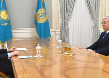 МЕМЛЕКЕТ БАСШЫСЫ ҚАЗАҚСТАН ШАХМАТ ФЕДЕРАЦИЯСЫНЫҢ ПРЕЗИДЕНТІ ТИМУР ТУРЛОВТЫ ҚАБЫЛДАДЫ