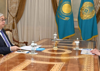 МЕМЛЕКЕТ БАСШЫСЫ ЖАҢАДАН ТАҒАЙЫНДАЛҒАН МИНИСТРЛЕРДІ ҚАБЫЛДАДЫ