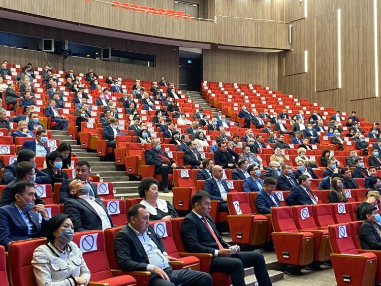 ТҮРКІСТАН ҚАЛАСЫНДА ҚР ПАРЛАМЕНТІ СЕНАТЫ ДЕПУТАТТАРЫНЫҢ САЙЛАУЫ ӨТІП ЖАТЫР