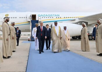 МЕМЛЕКЕТ БАСШЫСЫ РЕСМИ САПАРМЕН БІРІККЕН АРАБ ӘМІРЛІКТЕРІНЕ БАРДЫ