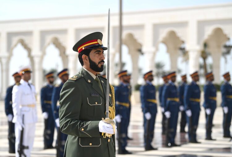 МЕМЛЕКЕТ БАСШЫСЫ ҚАСЫМ-ЖОМАРТ ТОҚАЕВТЫ БІРІККЕН АРАБ ӘМІРЛІКТЕРІ ПРЕЗИДЕНТІНІҢ «ӘЛ-УАТАН» САРАЙЫНДА САЛТАНАТТЫ ҚАРСЫ АЛУ РӘСІМІ ӨТТІ