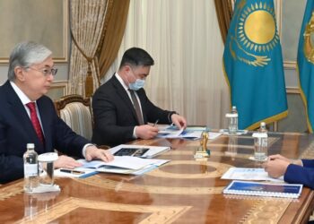 МЕМЛЕКЕТ БАСШЫСЫ «ҚАЗПОШТА» АҚ БАСҚАРМА ТӨРАҒАСЫ ӘСЕЛ ЖАНАСОВАНЫ ҚАБЫЛДАДЫ