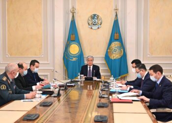 МЕМЛЕКЕТ БАСШЫСЫНЫҢ ТӨРАҒАЛЫҒЫМЕН ҚАЗАҚСТАН РЕСПУБЛИКАСЫ ҚАУІПСІЗДІК КЕҢЕСІНІҢ КЕЗЕКТІ ОТЫРЫСЫ ӨТТІ