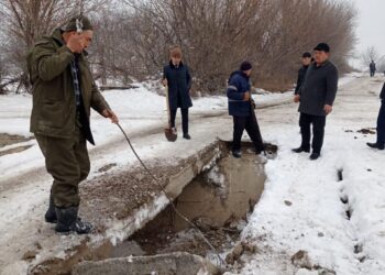 ЖЕТІСАЙДА СУ ТАСҚЫНЫНЫҢ АЛДЫН АЛУ ШАРАЛАРЫ ПЫСЫҚТАЛДЫ