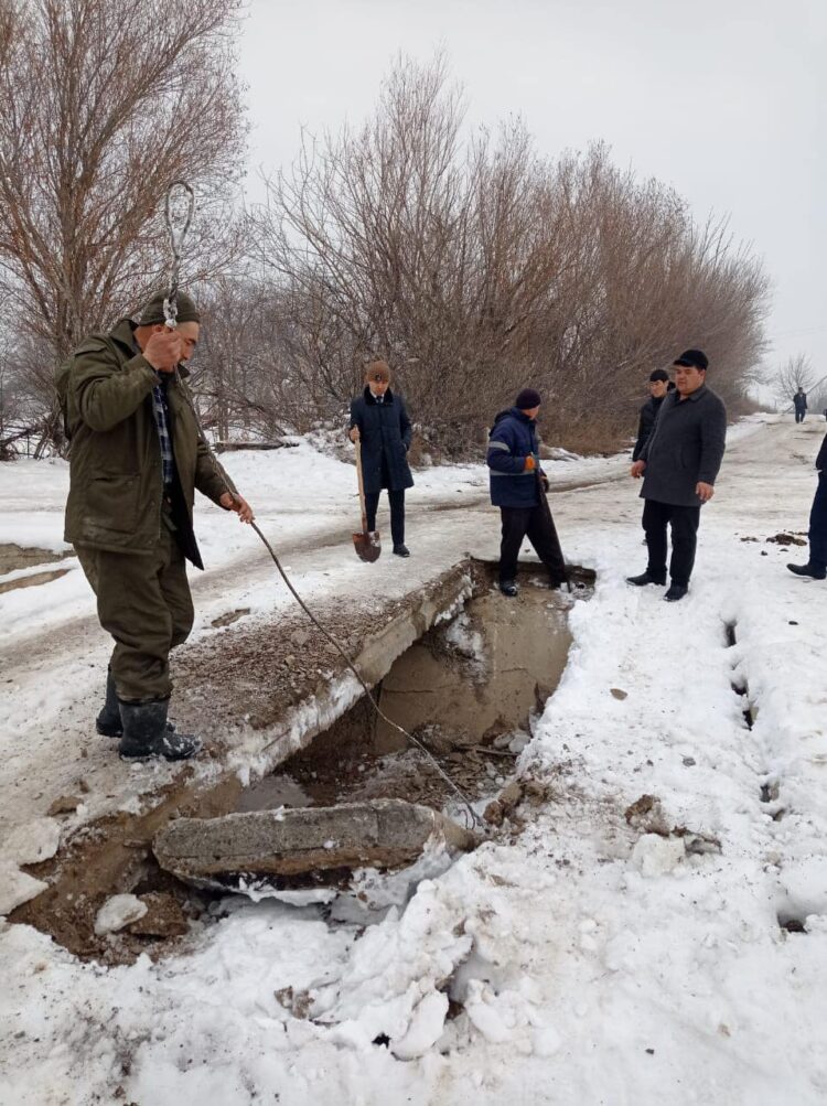 ЖЕТІСАЙДА СУ ТАСҚЫНЫНЫҢ АЛДЫН АЛУ ШАРАЛАРЫ ПЫСЫҚТАЛДЫ
