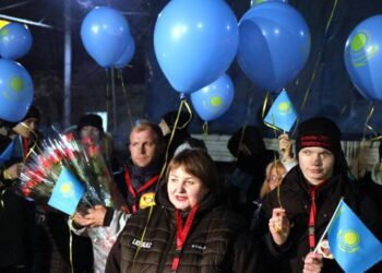 АЛМАТЫДА ТҮРКИЯДАН КЕЛГЕН ҚҰТҚАРУШЫЛАРДЫ КҮТІП АЛДЫ