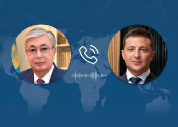 МЕМЛЕКЕТ БАСШЫСЫ УКРАИНА ПРЕЗИДЕНТІ ВЛАДИМИР ЗЕЛЕНСКИЙМЕН ТЕЛЕФОН АРҚЫЛЫ СӨЙЛЕСТІ