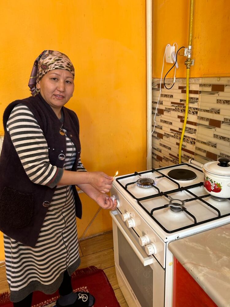 ШАРДАРА АУДАНЫНДАҒЫ ҮШ ШАҒЫНАУДАНҒА ГАЗ БЕРІЛДІ